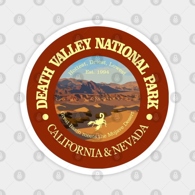 Death Valley NP (rd) Magnet by grayrider